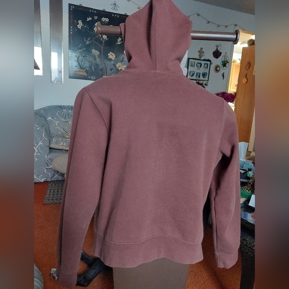 Vintage Walt Disney World Chocolate Brown Hoodie. Youth Size M - Picture 4 of 13